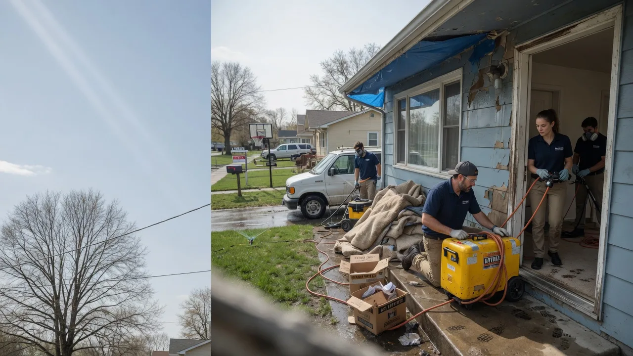 Basement Flood Cleanup in Sharon Hill, PA near me